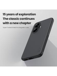 Чехол-крышка NILLKIN для Xiaomi Poco F7 (серия Frosted shield Pro Magnetic case)