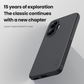 Чехол-крышка NILLKIN для Xiaomi Poco F7 (серия Frosted shield Pro)