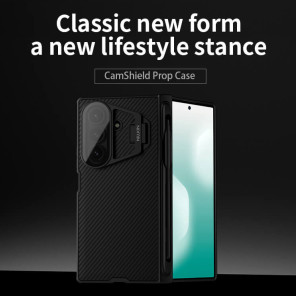 Чехол-крышка NILLKIN для Samsung Galaxy Z Fold7 (Fold 7 5G) (серия Camshield Prop (Transparent Lens Guard Edition) S-Pen version)