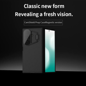 Чехол-крышка NILLKIN для Samsung Galaxy Z Fold7 (Fold 7 5G) (серия Camshield Prop Magnetic (Transparent Lens Guard Edition))