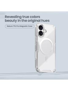 Силиконовый чехол NILLKIN для Apple iPhone 17 6.3 (2025) (серия Nature TPU Pro Magnetic)