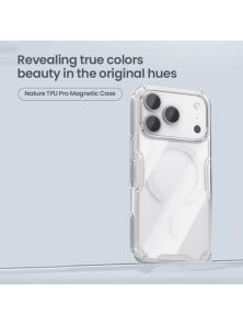 Силиконовый чехол NILLKIN для Apple iPhone 17 Pro 6.3 (2025) (серия Nature TPU Pro Magnetic)