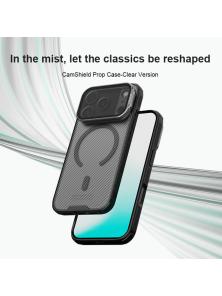 Чехол-крышка NILLKIN для Apple iPhone 17 Pro 6.3 (2025) (серия Camshield Prop Magnetic (Transparent Lens Guard Edition))