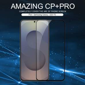 Защитное стекло с кантом NILLKIN для Samsung Galaxy S25 FE (S25 Fan Edition) (серия CP+ Pro)
