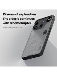 Чехол-крышка NILLKIN для Nothing Phone 3 (серия Frosted shield Pro Transparent Black)