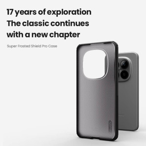 Чехол-крышка NILLKIN для Xiaomi Redmi Note 15 Pro (Chinese version) (серия Frosted shield Pro Clear)