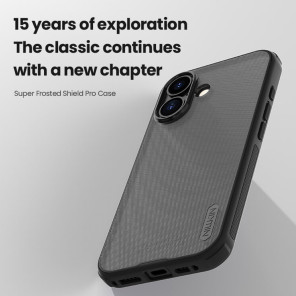 Чехол-крышка NILLKIN для Apple iPhone 17 6.3 (2025) (серия Frosted shield Pro Clear version)