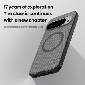 Чехол-крышка NILLKIN для Google Pixel 10, Pixel 10 Pro (серия Frosted shield Pro Magnetic case Clear version)