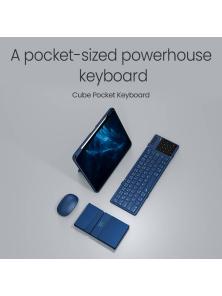 Портативная складная клавиатура Nillkin Cube Pocket Keyboard Blue edition