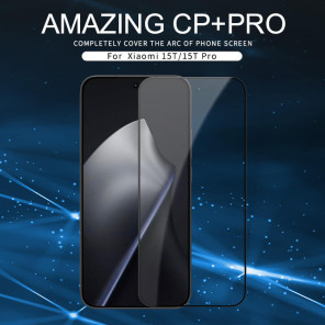 Защитное стекло с кантом NILLKIN для Xiaomi 15T, Xiaomi 15T Pro (серия CP+ Pro)