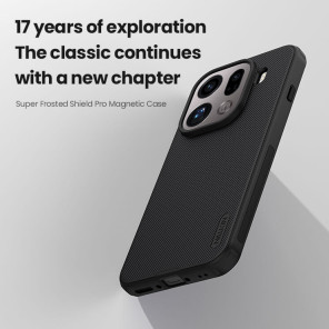 Чехол-крышка NILLKIN для Oppo Find X9 (серия Frosted shield Pro Magnetic case)