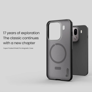 Чехол-крышка NILLKIN для Oppo Find X9 (серия Frosted shield Pro Magnetic case Clear)