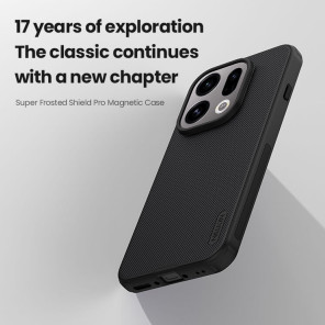 Чехол-крышка NILLKIN для Oppo Find X9 (серия Frosted shield Pro Magnetic case)