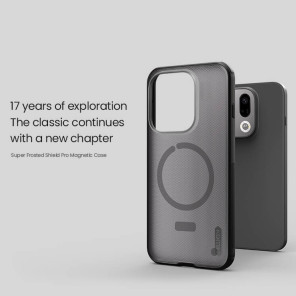 Чехол-крышка NILLKIN для Oppo Find X9 (серия Frosted shield Pro Magnetic case Clear)