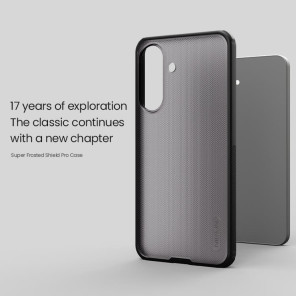 Чехол-крышка NILLKIN для Samsung Galaxy A37 (серия Frosted shield Pro Transparent Black)