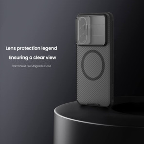 Чехол-крышка NILLKIN для Samsung Galaxy A57 (серия CamShield Pro Magnetic case Clear version)