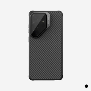 Чехол-крышка NILLKIN для Samsung Galaxy S26 Ultra (серия CarboProp Magnetic MagSafe Transparent Lens Guard Edition)