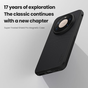Чехол-крышка NILLKIN для Huawei Mate 80 Pro Max (серия Frosted shield Pro Magnetic case)