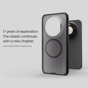 Чехол-крышка NILLKIN для Huawei Mate 80 Pro Max (серия Frosted shield Pro Magnetic case Clear)