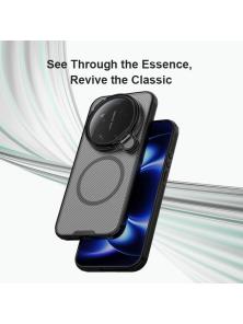 Чехол-крышка NILLKIN для Xiaomi 17 Ultra (серия Camshield Prop Magnetic Transparent Lens)