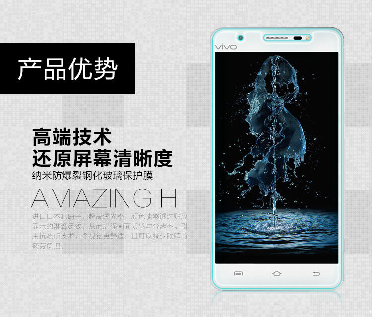 Защитное стекло NILLKIN для Vivo X Shot (индекс H)