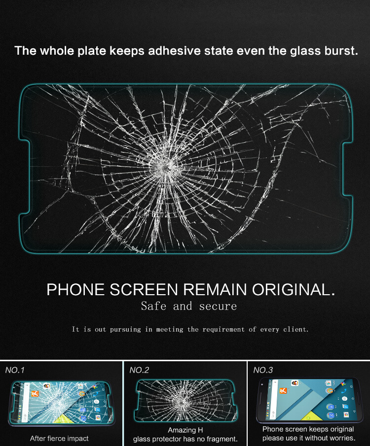 Защитное стекло NILLKIN для Motorola Google Nexus 6 (Moto XT1100 XT1103) (индекс H)