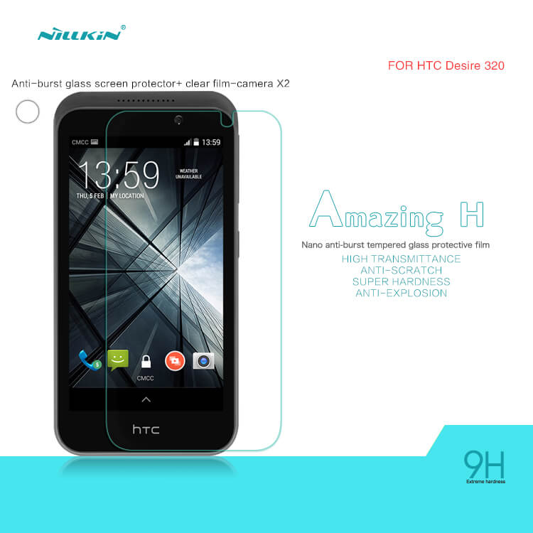 Защитное стекло NILLKIN для HTC Desire 320 (D320) (индекс H)