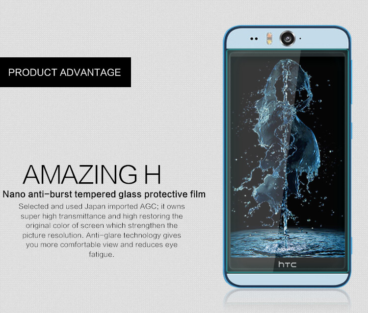 Защитное стекло NILLKIN для HTC Desire Eye (M910X) (индекс H)