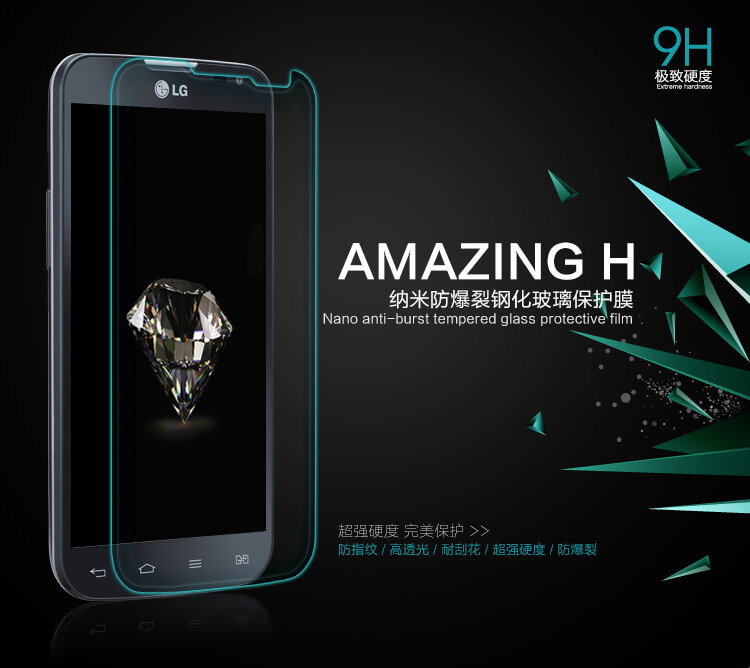 Защитное стекло NILLKIN для LG L90 (D410) (индекс H)