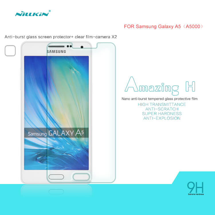 Защитное стекло NILLKIN для Samsung Galaxy A5 (A500) (индекс H)