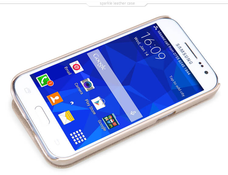 Чехол-книжка NILLKIN для Samsung Galaxy Core Prime (G360 G3606 G3608 G3609) (серия Sparkle)