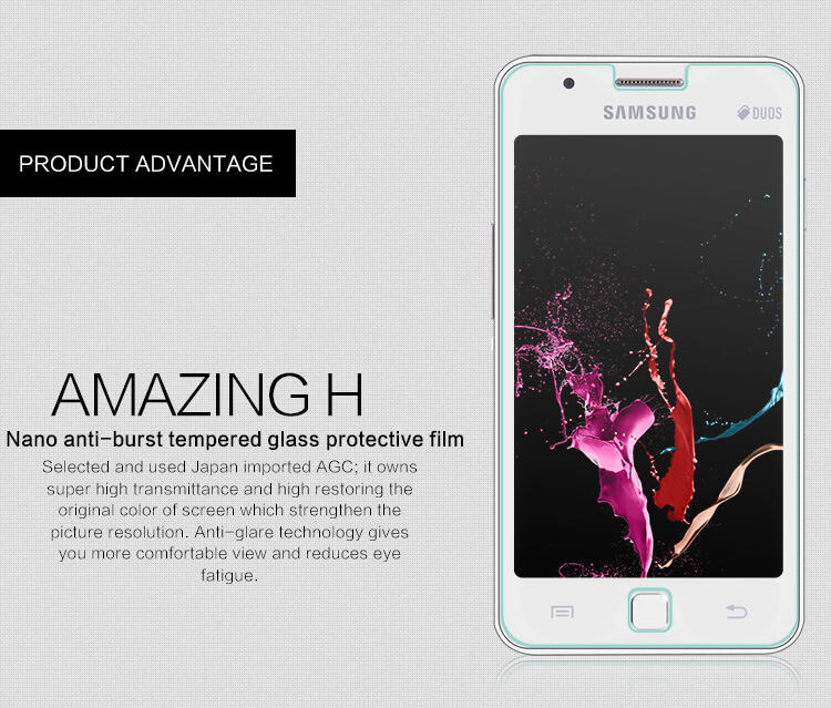 Защитное стекло Nillkin для Samsung Z1 (Z130H) (индекс H)