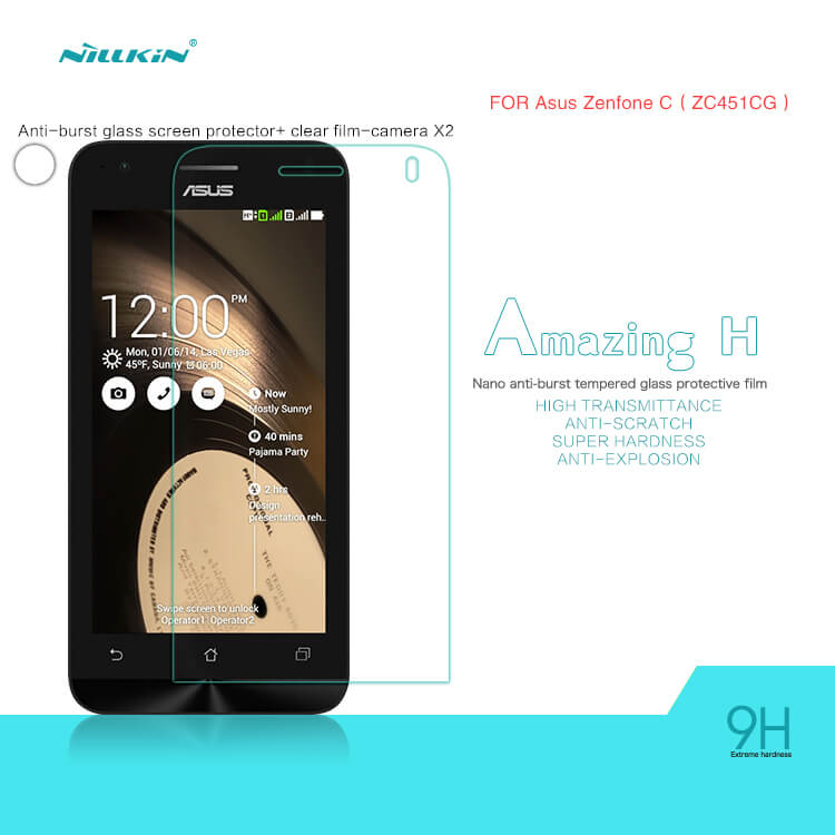 Защитное стекло Nillkin для Asus ZenFone C (ZC451CG) (индекс H)