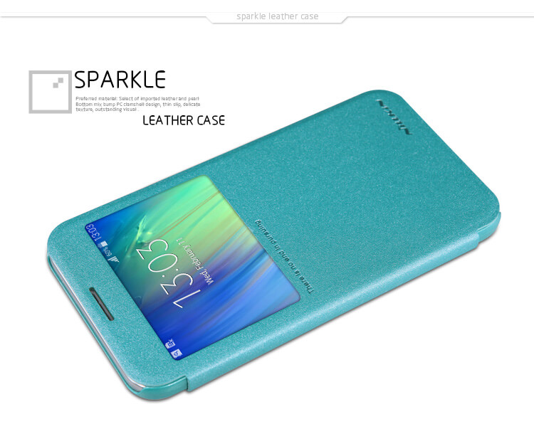 Чехол-книжка NILLKIN для Samsung Galaxy E7 (E700) (серия Sparkle)