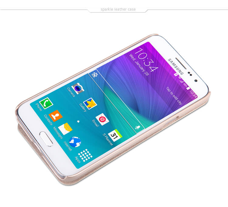 Чехол-книжка NILLKIN для Samsung Galaxy Grand Max (Grand 3 G7200) (серия Sparkle)