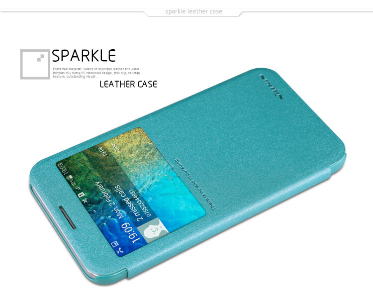 Чехол-книжка NILLKIN для Samsung Galaxy E5 (E500) (серия Sparkle)