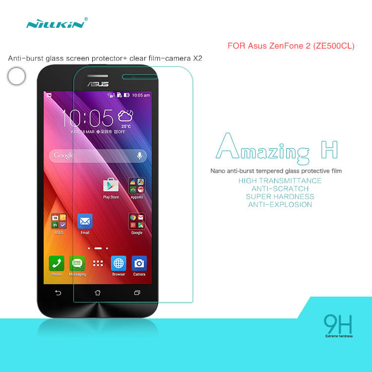 Защитное стекло NILLKIN для ASUS ZenFone 2 5.0 (ZE500CL) (индекс H)