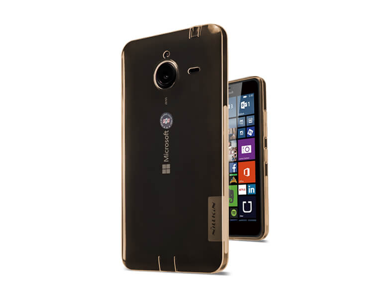 Силиконовый чехол NILLKIN для Microsoft Lumia 640XL (Nokia Lumia 640 XL) (серия Nature)