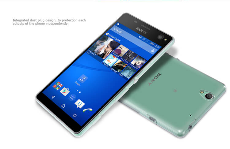 Силиконовый чехол NILLKIN для Sony Xperia C4 (Cosmos E5306 E5353 C4 Dual E5303 E5333) (серия Nature)