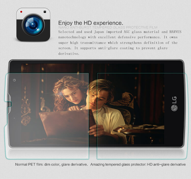 Защитное стекло NILLKIN для LG Magna (H502F H500F C90) (индекс H)
