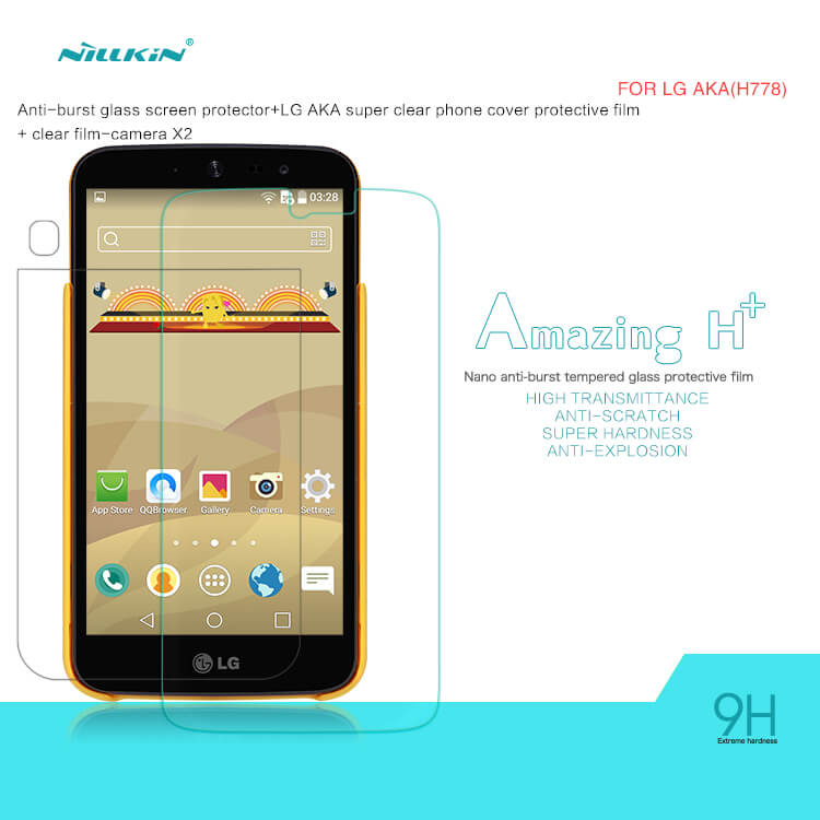 Защитное стекло NILLKIN для LG Aka H778 (индекс H+)