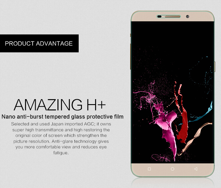 Защитное стекло NILLKIN для LeTV Le1PRO (Letv le one pro / Le 1 pro / LeTV Le1pro / X900 (индекс H+)
