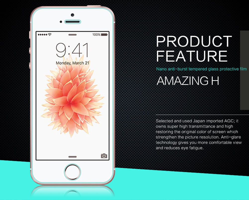 Защитное стекло NILLKIN для Alcatel Idol 3 (5.5) (6045/6045Y) (индекс H)