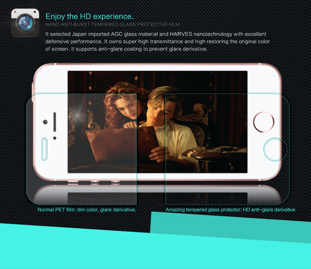 Защитное стекло NILLKIN для Alcatel Idol 3 (5.5) (6045/6045Y) (индекс H)