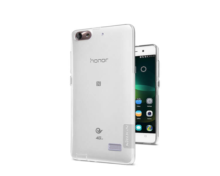 Силиконовый чехол NILLKIN для Huawei Honor 4C (C8818D / CHM-CL00) (Play version) (серия Nature)