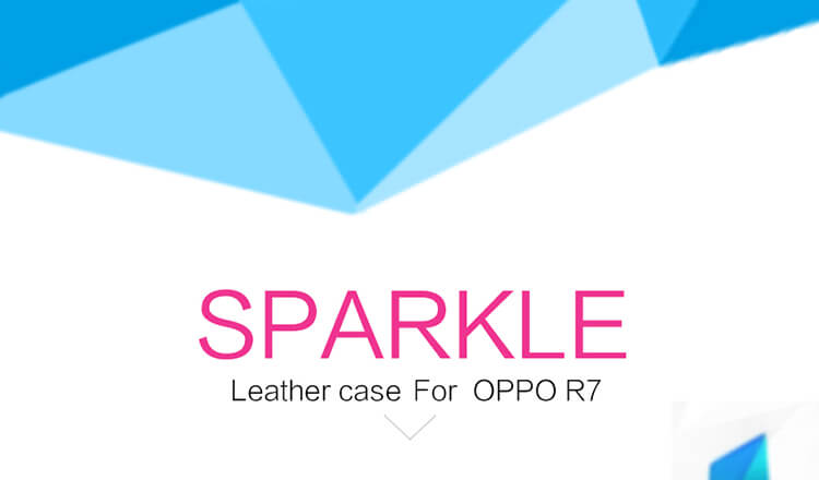 Чехол-книжка NILLKIN для Oppo R7 (серия Sparkle)