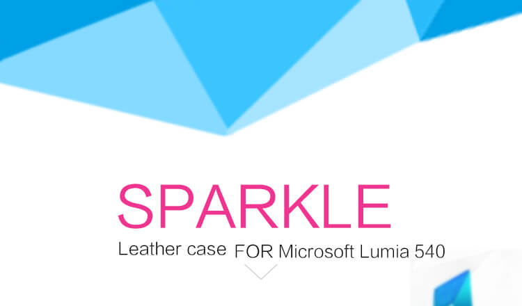 Чехол-книжка NILLKIN для Microsoft Lumia 540 (Nokia Lumia 540) (серия Sparkle)