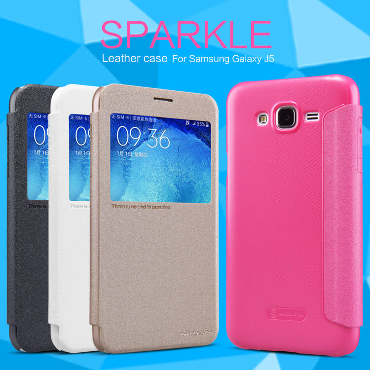 Чехол-книжка NILLKIN для Samsung J5 (серия Sparkle)