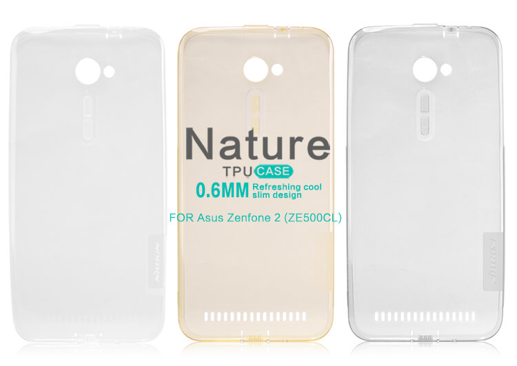 Силиконовый чехол NILLKIN для ASUS Zenfone 2 5.0 (ZE500CL) (серия Nature)