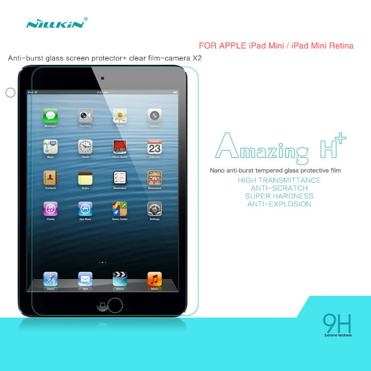 Защитное стекло NILLKIN для Apple iPad Mini Retina (индекс H+)